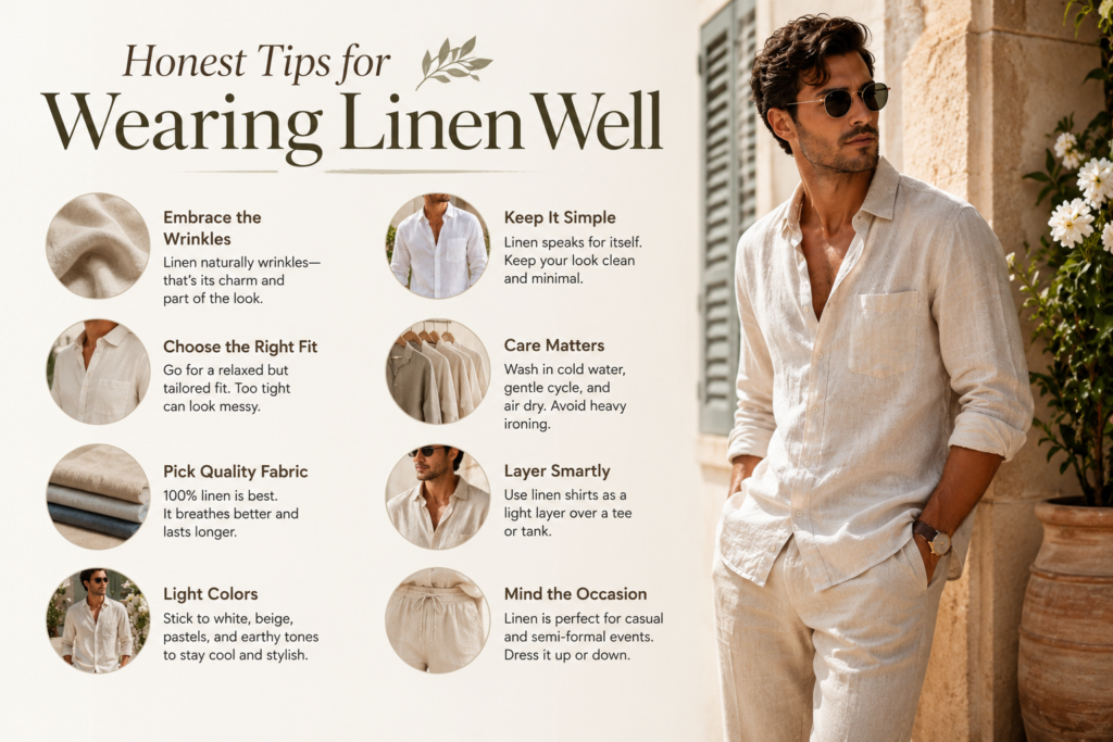 Linen Outfits for Summer