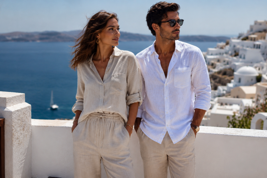 Linen Outfits for Summer